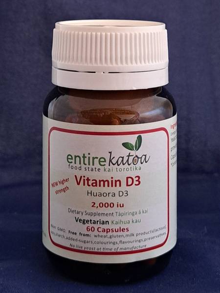 Entire Katoa Food State Vitamin D3 NEW 50 mcg_(2000iu)_60 CAPS